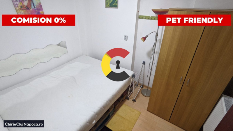 Garsoniera studenteasca | Zona kaufand Marasti | Comision 0%
