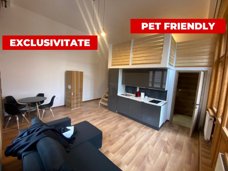 Inchiriez 3 apartamente noi de lux tip studio, zona UltraCentrala!