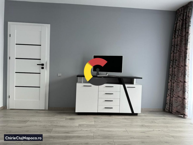 Ap. modern cu 2 camere, zona Lidl Buna Ziua, bloc nou, parcare prop.