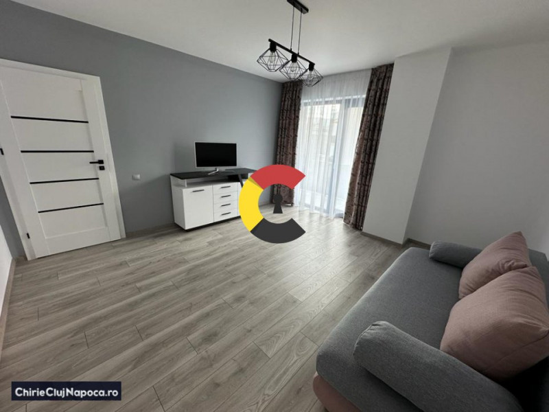 Ap. modern cu 2 camere, zona Lidl Buna Ziua, bloc nou, parcare prop.