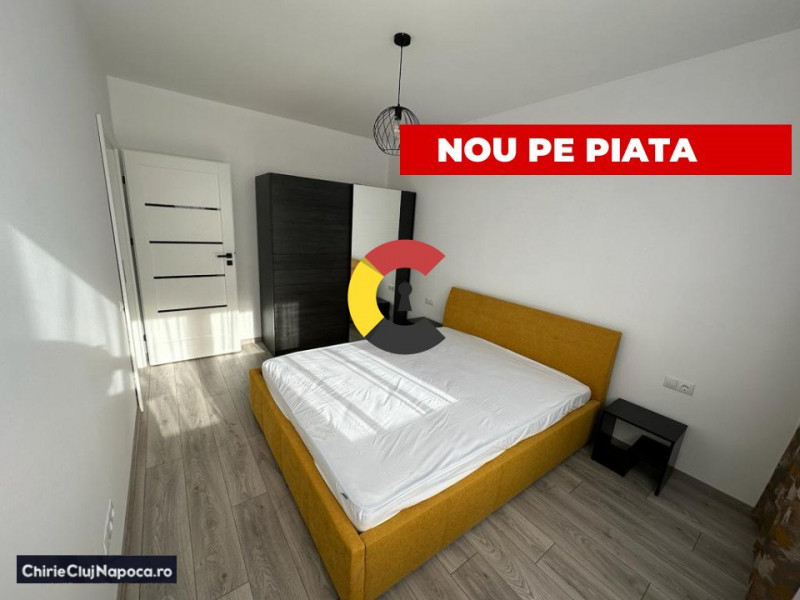 Ap. modern cu 2 camere, zona Lidl Buna Ziua, bloc nou, parcare prop.