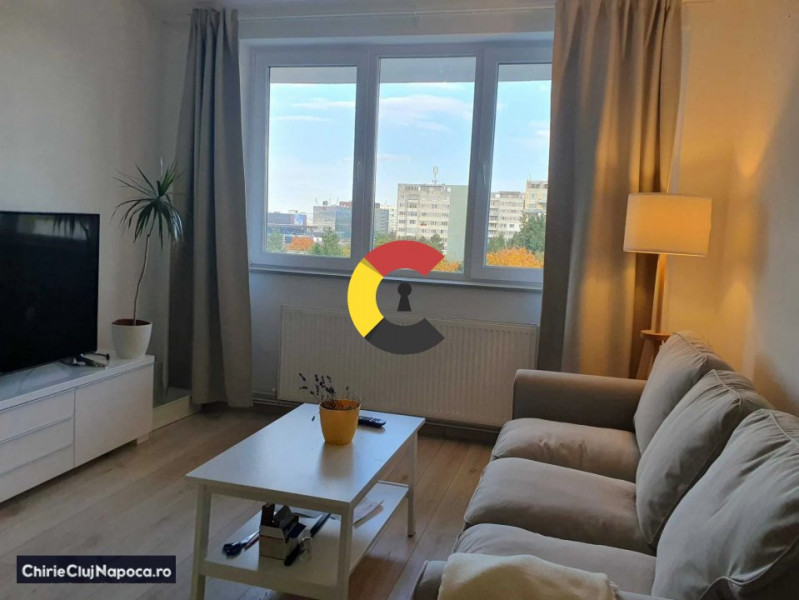Ap modern cu 2 camere | balcon | zona Iulius Mall