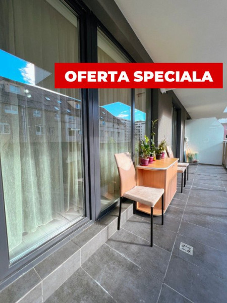 Apartament elegant, terasa, bloc nou, ideal familie, Complex Iris!