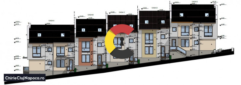 Case finalizate cu gradina direct de la dezvoltator zona Dambul Rotund