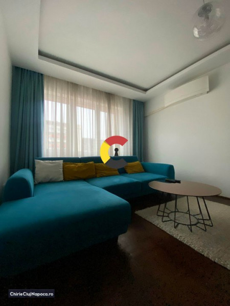 Ap modern cu 2 camere + balcon | cart Grigorescu zona falezei Somes