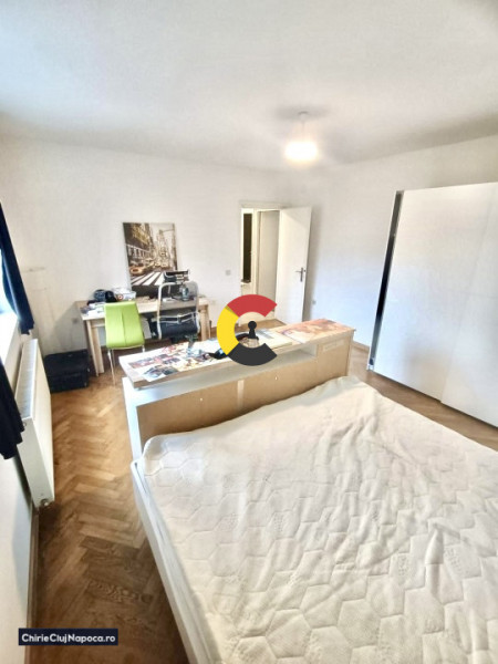 Apartament spatios cu 3 camere, GRIGORESCU, 3-4 minute de bus, parcare 