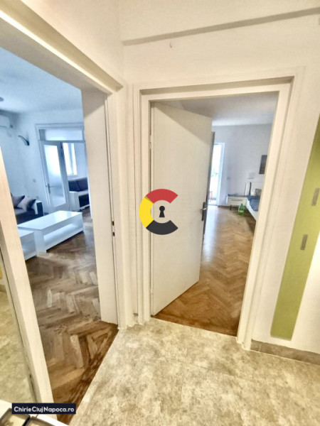 Apartament spatios cu 3 camere, GRIGORESCU, 3-4 minute de bus, parcare 