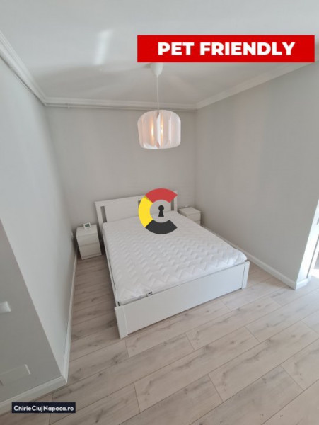 Apartament in zona ABATORULUI, 1 camera, bloc nou, Garaj