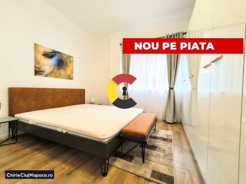 Apartament elegant, prima închiriere, parcare, zona parcului Poligon 