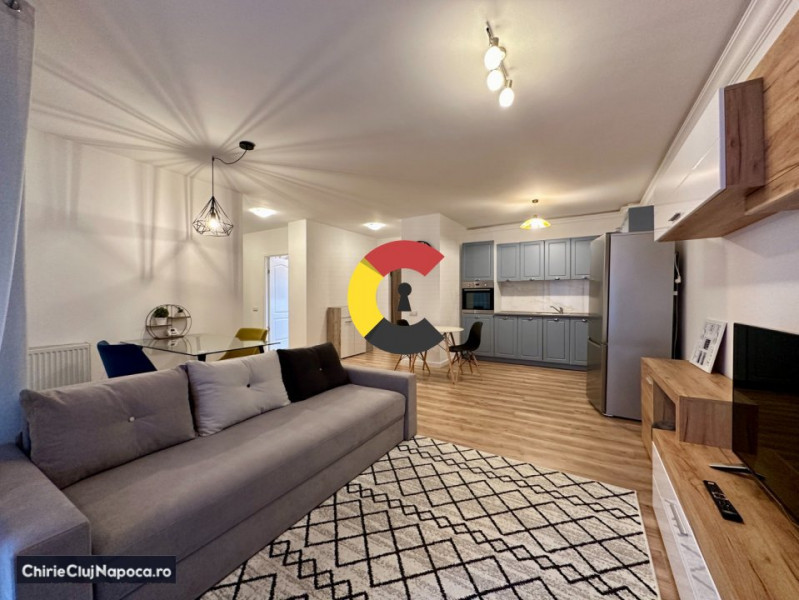 Apartament frumos cu dormitor si living cu bucătărie open-space, zona BUNA ZIUA