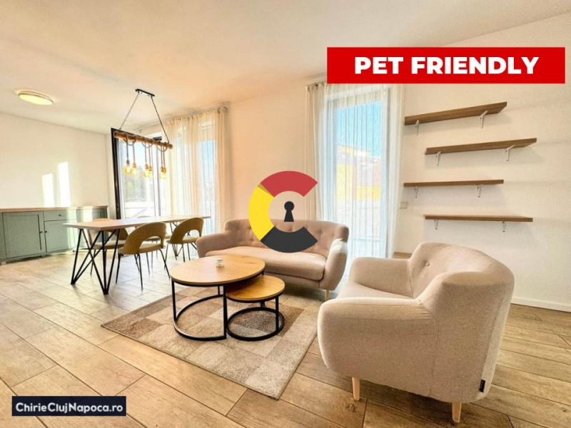 Apartament 2 camere | PET FRIENDLY | 2 locuri de parcare 