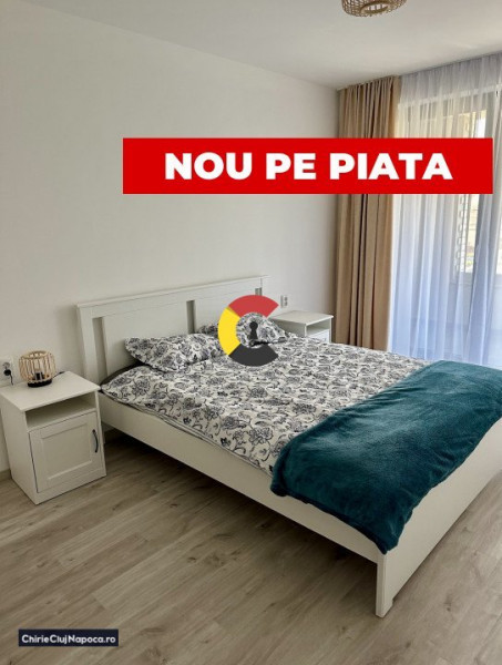 Apartament frumos cu 2 camere, GHEORGHENI, zona Transylvania Steakhouse, parcare