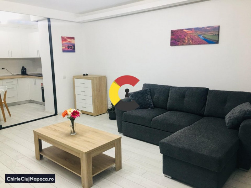 Apart modern cu 2 camere | terasă | Grand Park - zona Iulius Mall