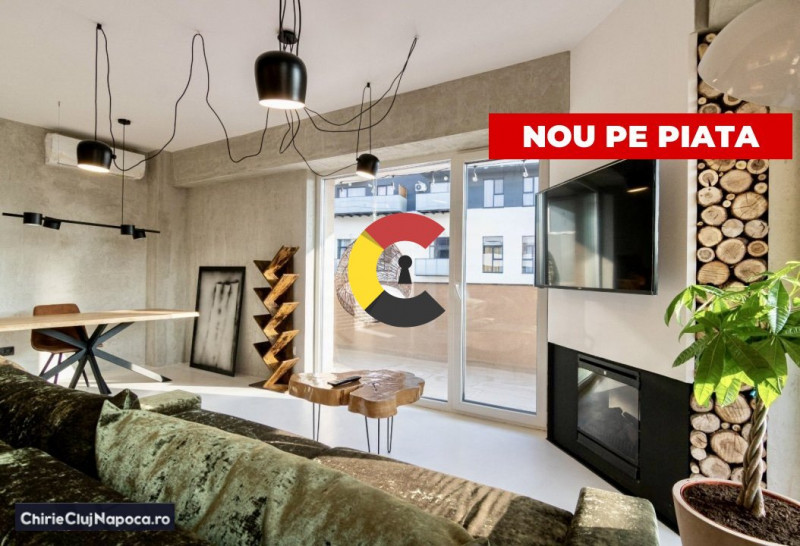 Apartament superb cu 2 camere, CENTRAL, zona Bosch, parcare subterană 