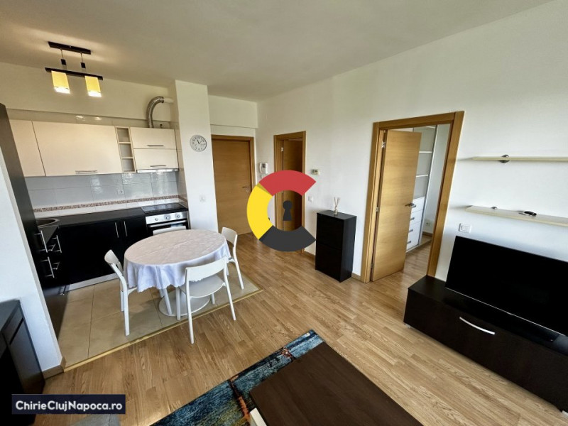 Apartament frumos cu 2 camere, GHEORGHENI, zona Viva City, parcare subterană 