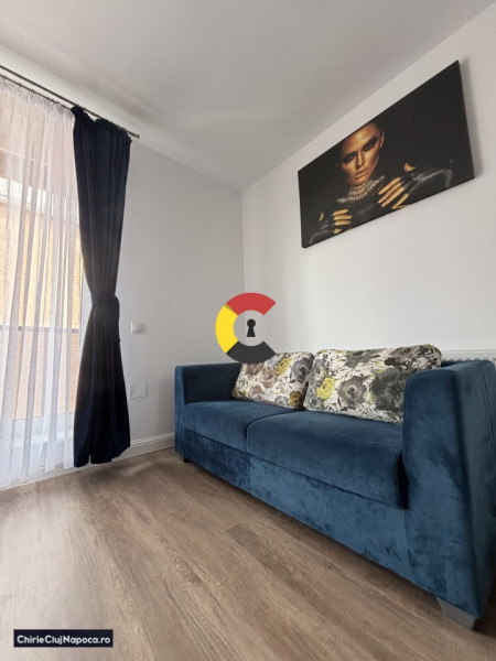 Apartament fain cu 2 camere! Beta Residence-Chinteni Prima închiriere