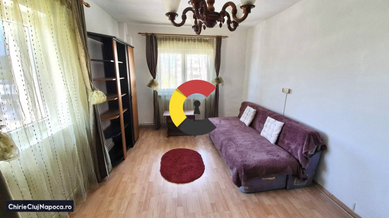 Apartament studentesc cu 4 camere, MANASTUR, zona Pod Calvaria 