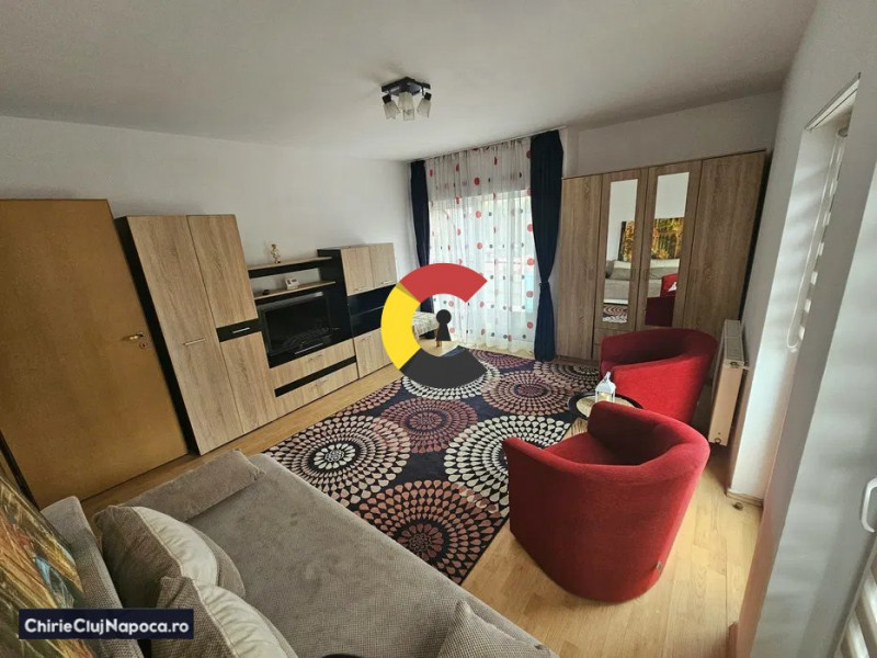 Apartament cu o cameră |cartier Marasti | 15 minute distanta de Iulius