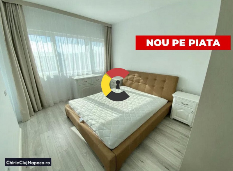 Apartament frumos cu 3 camere, SEMICENTRAL, zona Liberty, parcare subterană 