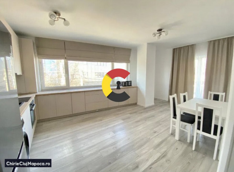 Apartament frumos cu 3 camere, SEMICENTRAL, zona Liberty, parcare subterană 