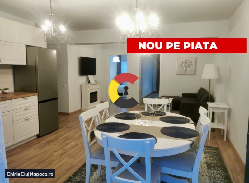 Apartament frumos cu 3 camere , GRIGORESCU, zona Donath, parcare