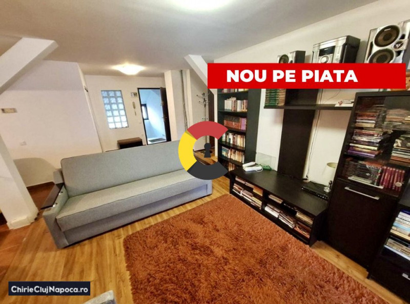 Apartament fain la vila cu 3 camere , CALEA TURZII, zona Mol, loc de parcare