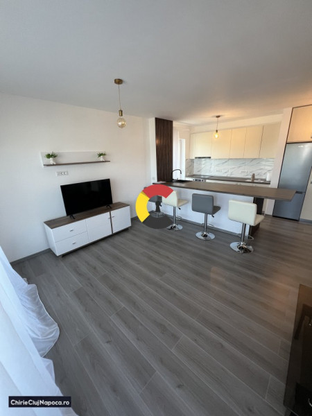  Apartament modern cu dormitor și living + bucătărie în zona Iulius 