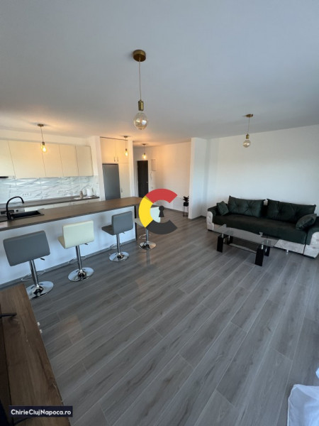  Apartament modern cu dormitor și living + bucătărie în zona Iulius 