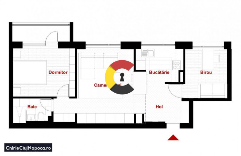 Apartament cu 3 camere| zona Semi-Centrală • PIAȚĂ MIHAI VITEAZU