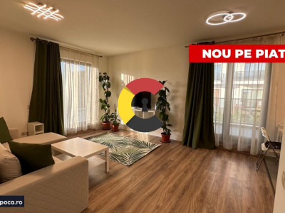 Apartament frumos cu 2 camere,  BORHANCI, zona Gradinitei Brainy, terasa