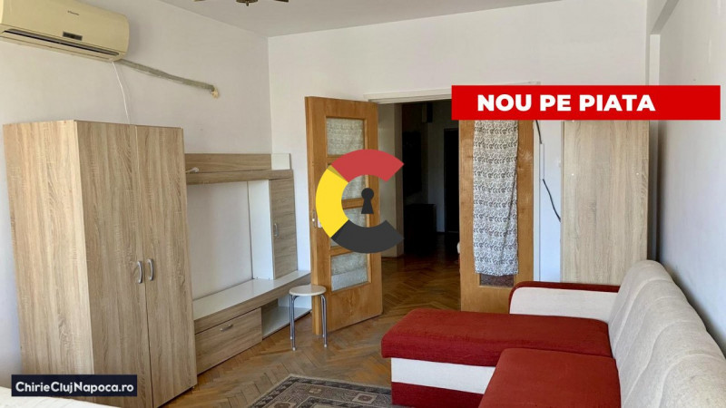 Apartament studentesc cu 4 camere,  ZORILOR, zona Sigma, 3 balcoane