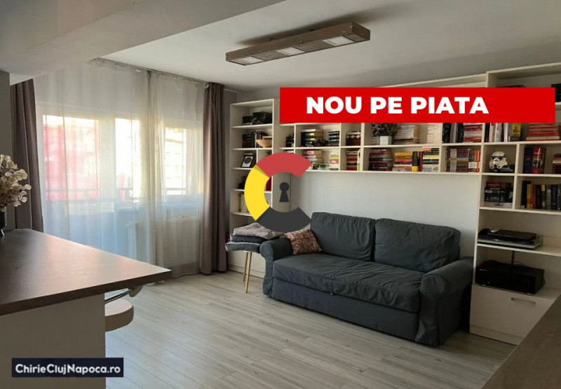 Apartament frumos de 3 camere decomandate - Piata Marasti - Cu balcon + Parcare