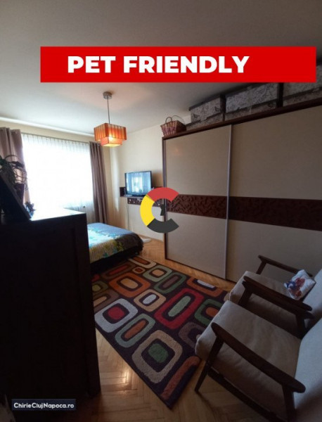 Apartament drăguț de 4 camere deco - Mănăștur Izlazului - parcare