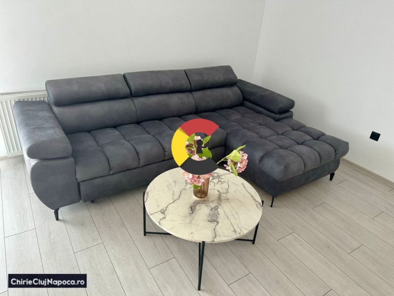 Apartament modern cu 3 camere + balcon, spatios, zona Baciu