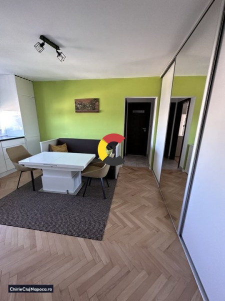 Apartament frumos cu 3 camere, Gherogheni, zona Iulius Mall, balcon si parcare