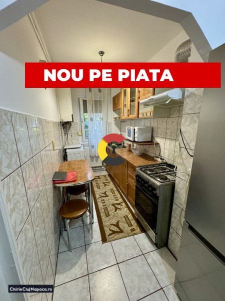 Apartament cu 2 camere, MANASTUR, zona Mc Donalds, parcare 