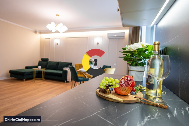 Apartament elegant ultrafinisat• Zona Iulius Mall• parcare subterană 