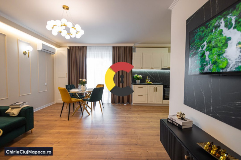 Apartament elegant ultrafinisat• Zona Iulius Mall• parcare subterană 