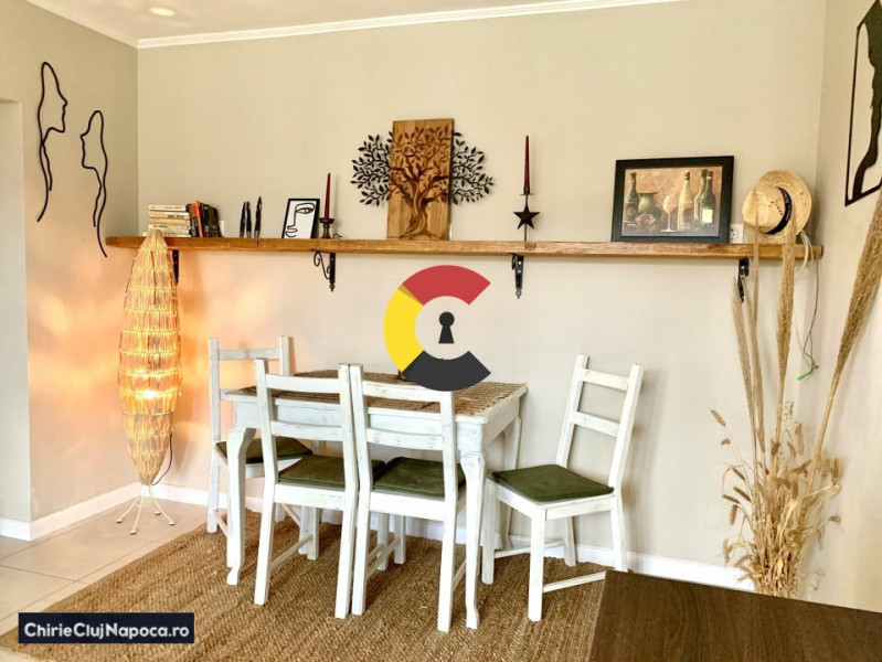 Apartament cozy cu 2 camere, GRIGORESCU, Zona BT Arena, balcon