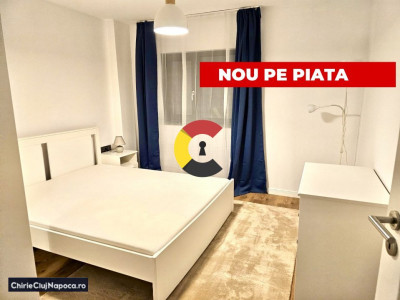 Apartament elegant cu 2 camere + gradina proprie, zona Donath