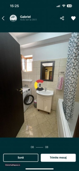 Apartament studentesc cu 2 dormitoare, BUNA ZIUA, zona Elf