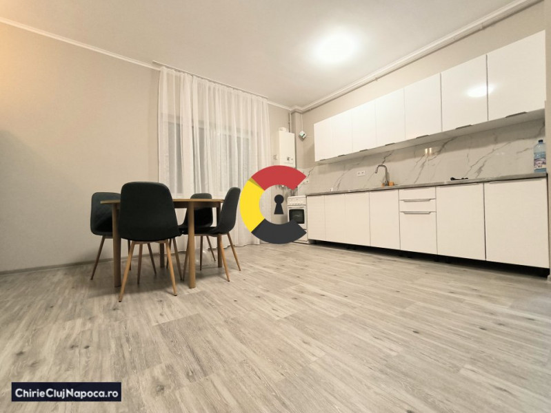 Apartament spatios cu 2 camere, parcare, bloc nou, Profi Baciu 