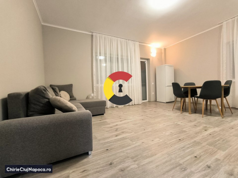 Apartament spatios cu 2 camere, parcare, bloc nou, Profi Baciu 