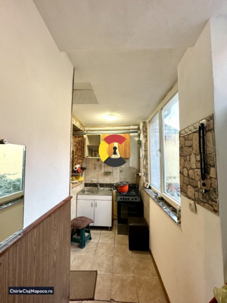 Apartament la casa cu 2 camere, GRUIA, zona Stadion CFR, gradina si parcare