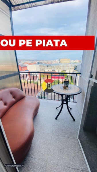 Apartament fain cu 2 camere, Centru, zona Opera Nationala, balcon si garaj