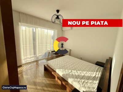 Apartament frumos cu 2 camere, PLOPILOR, zona BT Arena, balcon si aprcare 