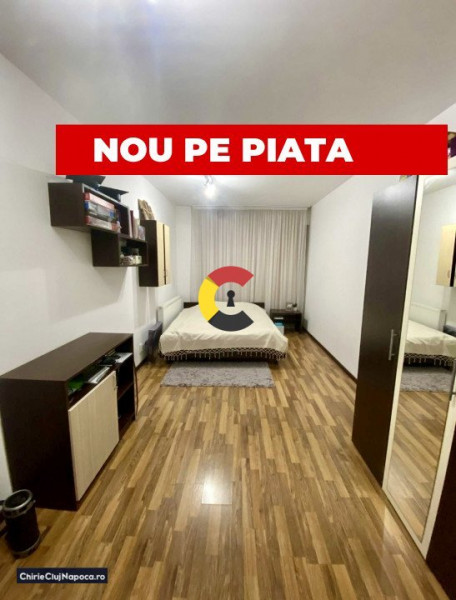 Apartament frumos cu 2 dormitoare, MARASTI, zona OMV, balcon si garaj