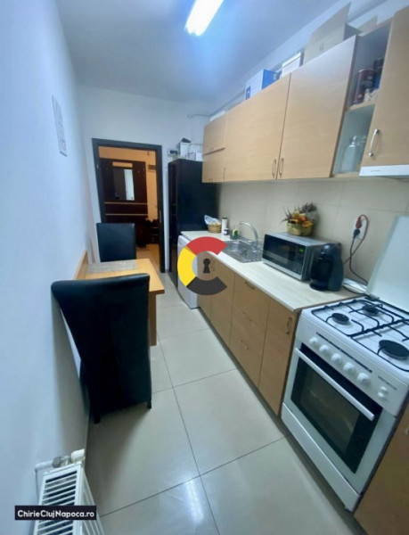 Apartament frumos cu 2 dormitoare, MARASTI, zona OMV, balcon si garaj