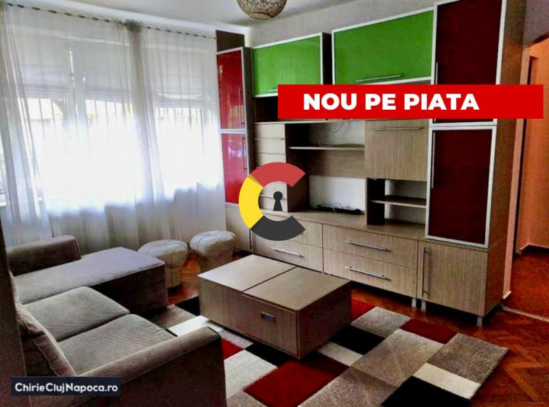 Apartament studentesc cu 2 camere, GHEROGHENI, zona Iulius Mall