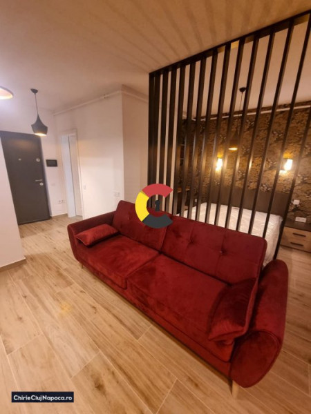 Ap. modern cu nisa de dormit-parcare-balcon, parcul poligon, Floresti
